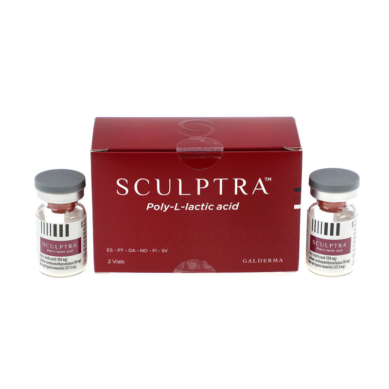 ویال Red Sculptrure 2 Advanced Collagen Stimulating injectable برای ترمیم حجم صورت و جوانسازی طولانی مدت پوست