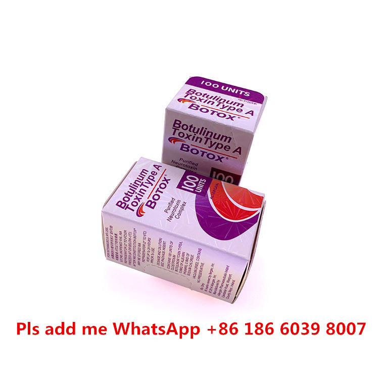 Allergan  Botulinu Toxin پرفروش ترین قیمت کارخانه تزریق 100iu Face Lifting Toxin Botulinum