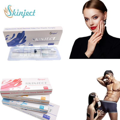 OEM اجازه Skinject 50ml مقعد بلند کردن Hyaluronic Acid پستان پرکننده ژل