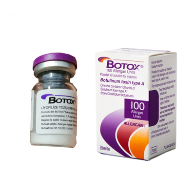 توکسین بوتولینوم نوع A کلستریدیوم بوتولینوم 100ui آلرژن بوتاکس