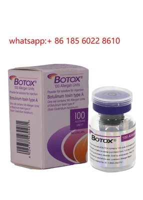 ضد چین و چروک پرکننده های پوستی Botulinum Allergan بوتاکس 100U Vial Restylane Profhilo مراقبت از پوست