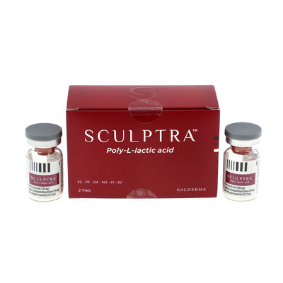 ویال Red Sculptrure 2 Advanced Collagen Stimulating injectable برای ترمیم حجم صورت و جوانسازی طولانی مدت پوست