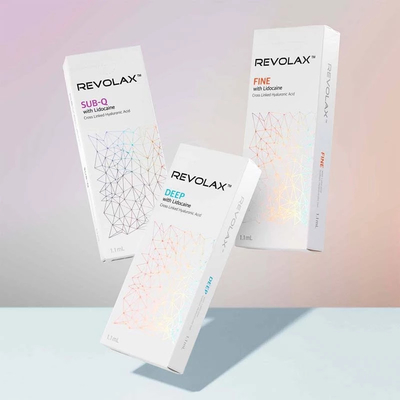 پرکننده صورت Revolax Fine Deep Sub-Q هیالورونیک اسید