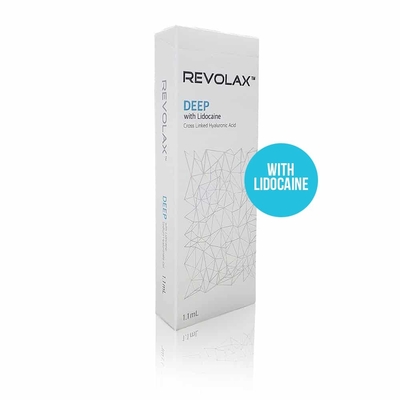 فیلر پوستی عمیق Revolax Skin Cross Linked Hyaluronic Acid Hyaluronic Dermal دارای علامت CE